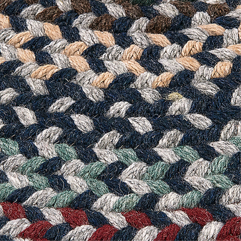 Tapis réversible en laine Lettie, Rond 6 pi