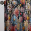 Pastel Rainbow Botanicals Pattern III - Floral Curtain - Room Darkening Floral Curtain - 1 Panels-107561729
