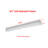 Dimmable Rectangle Shop Light