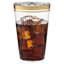 100 gobelets jetables en plastique transparent 14 oz Premium