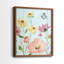 Wildflower Flutter II - reproduction encadrée de qualité supérieure - prête à être accrochée - aucun clou requis - aucun clou requis-1822580328-1822580339