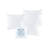 Reversible Daybed Cover  ,White, 6 Piece, Mattress Compatible, Cotton Filling, Cover, , 3 Shams, Decorative Pillow, Machine Washable Bedding In Includes-121162091