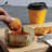 Ebern Designs Dangela Marble Condiment Server-87402404