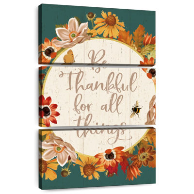 Tergel Fall Garden Quote IV Teal
