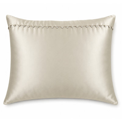 Silk Crystal Button Sham