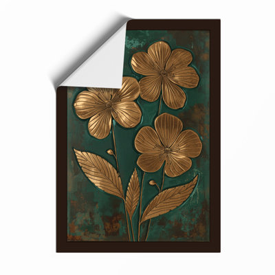 Gilded Botanica Botanical - Framed Print