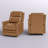 Rueda Genuine Leather Power Recliner with USB Port -85340799