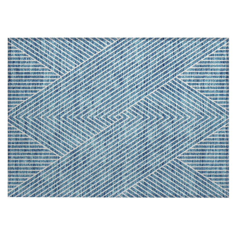 Pentagia Area Rug, Rectangle 1'8" x 2'6"