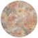 Machine Washable Indoor/Outdoor Xhevrie Peach Rug