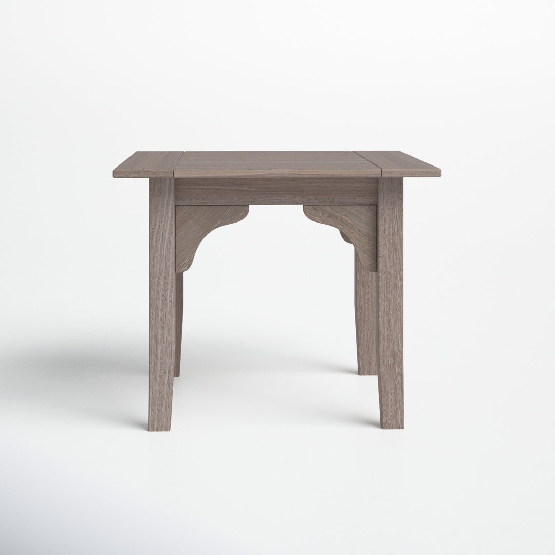 Summerton Square Teak Outdoor Side Table , 22'' in. W 22'' in. D Birch Lane™ 