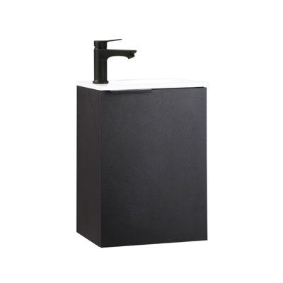 Single Bathroom Vanity with Resin Basin