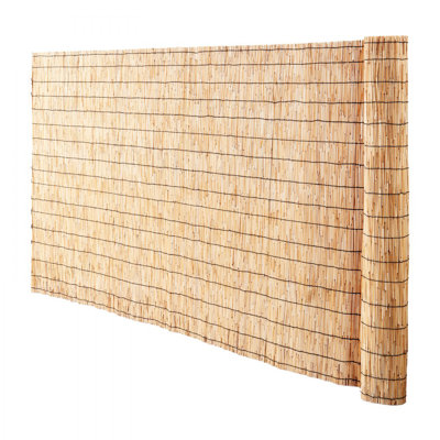 2-Pack Reed Fence Landscaping Privacy Blind Fencing Screen 16.4
