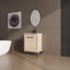 Base de meuble-lavabo 24 po avec lavabo