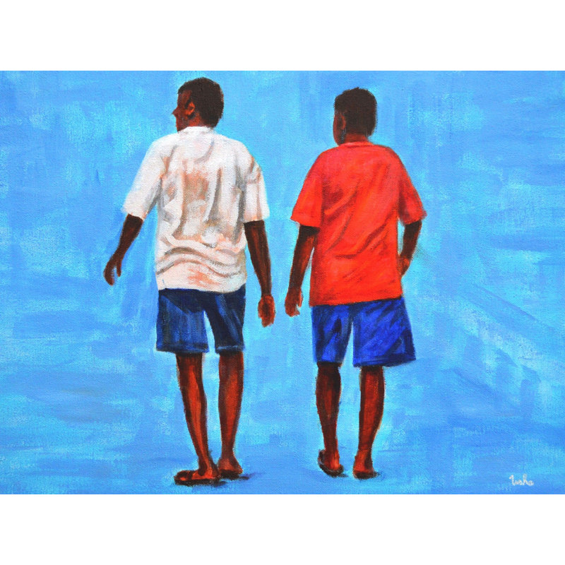 Jay Walkers | Acrylique sur toile | Par Usha Shantharam