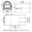 Reliant Large, Locking, Post Mount Mailbox-27331771