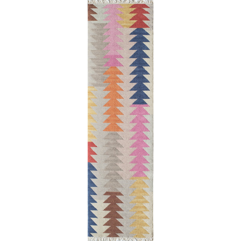 Caravan Wool Geometric Area Rug