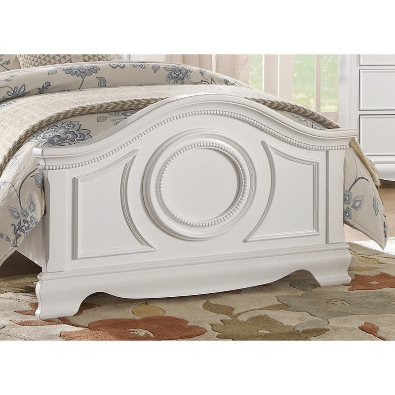 Lit simple pour lit simple avec finition blanche classique, design traditionnel, bois avec tête de lit, rails et blanc, style, bois d'ingénierie
