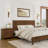 Artistic Solid Wood Nightstand - 3-Tier Storage, Metal Accents (Wood/Walnut Options Set Of 2)-1236894770