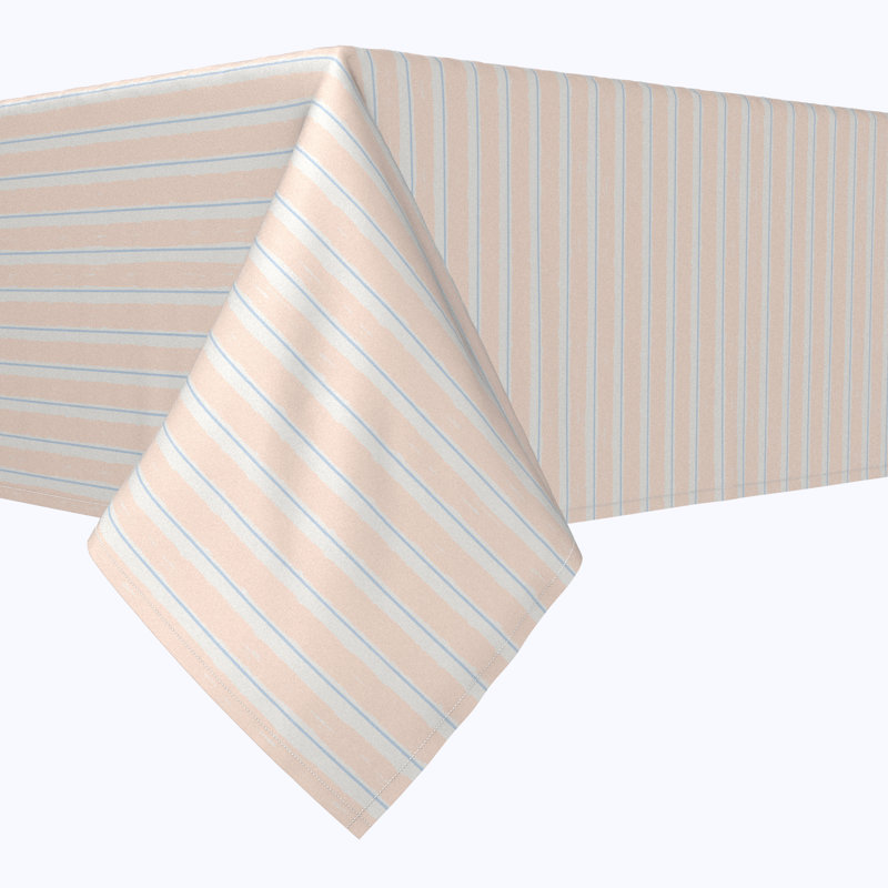Striped Square Tablecloth
