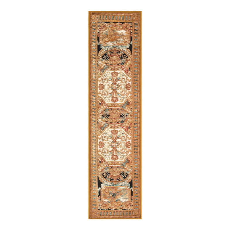 Tapis d'extérieur traditionnel, Tapis de couloir 2 pi x 8 pi