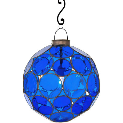 Luminaire suspendu sphérique 1 lumière Cobalt