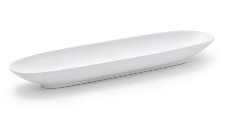 Plat de service ovale 14 po