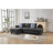 Dark Grey, 4 - Seat , Linen Upholstery, Hidden Storage Drawers, Coordinated Pillows, Modular Design, Flexible Home Decor Modern Grey With Material And Pillows For Extra Comfort, Reconfigurable Room-3851704