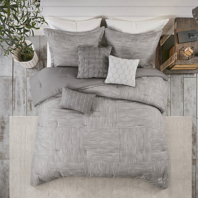 97f-f800-6edfd Bedding, Queen Comforter + 7 Additional Pieces
