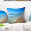 Coussin seascape benidorm poniente beach waves-1871715575