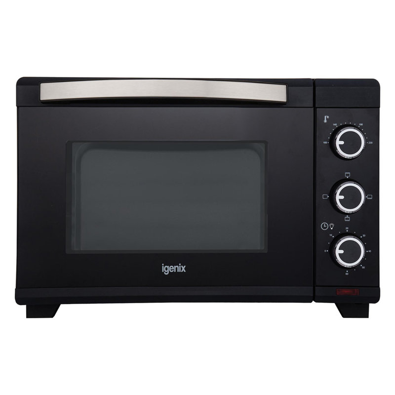 Igenix 30L Mini Oven Black, Black