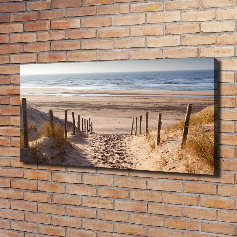 Coastal Dunes - No Frame Print on Canvas