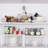 Amauche Cabinet Shelving Rack