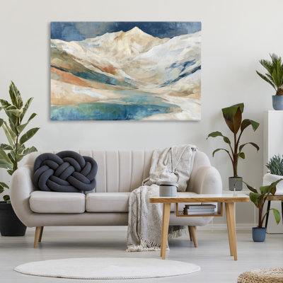 Glacial Valley in Alaska Range Canvas, design by Chromatic Storm Studio