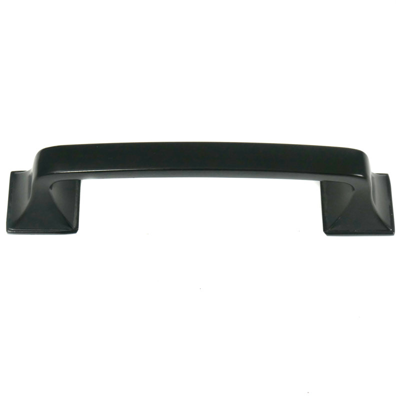 Matte Black 3-3/4" Center-to-Center Cabinet Bar Pull