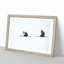 Flying Crane Birds - Framed Print-62799185-62799187