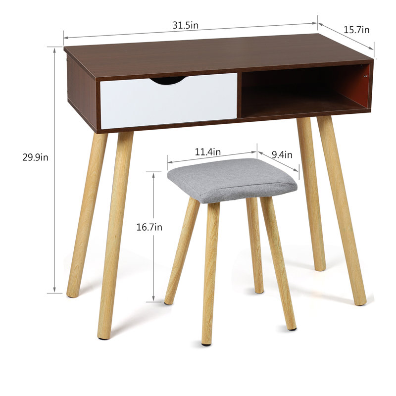 Cunegonda Vanity, Brown