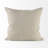 Beige And Gold Striped Pillow Cover
