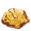 Bowl Courtier Amber Glass