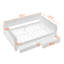 Grand lit plateforme tapissier avec 2 tiroirs et port USB-2101514779