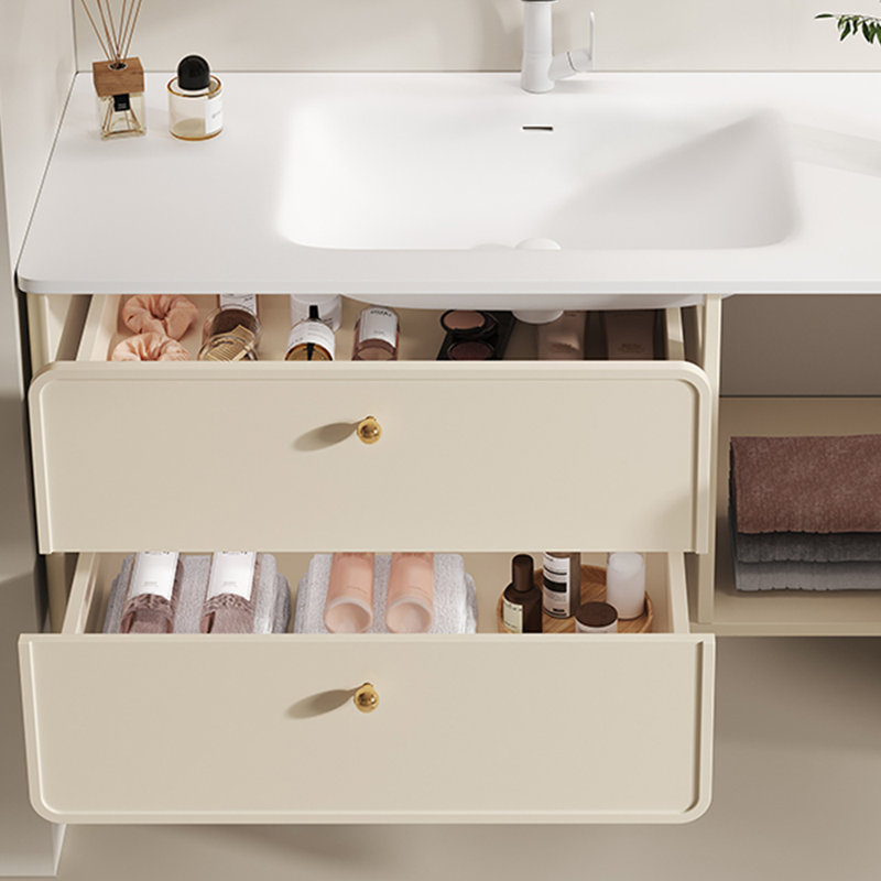 Armoire de salle de bain moderne et élégante, H 19,7 po x l 55,1 po x P 21,7 po