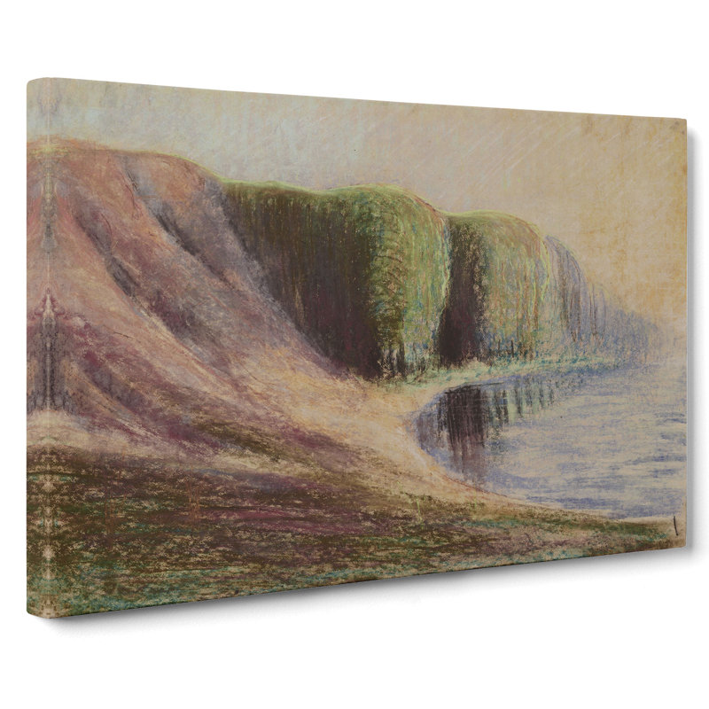 Seashore by Mikalojus Konstantinas - Wrapped Canvas, 35cm H x 50cm W x 3cm D