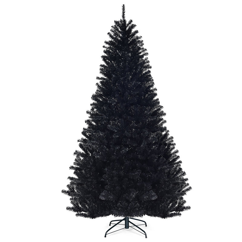 Arbre de Noël artificiel pin noir, H 7,5 pi