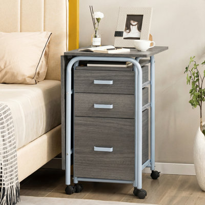 Metal Base Computer Desk