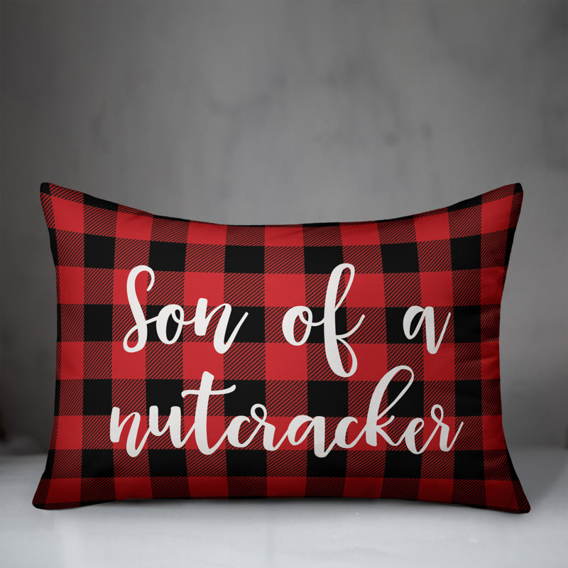  Coussin lombaire à carreaux Sun of a Nutcracker in Buffalo