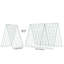 0.4cm H x 90cm W Steel Trellis