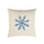  Housse et insert de coussin carré extérieur Snowflake-53228171