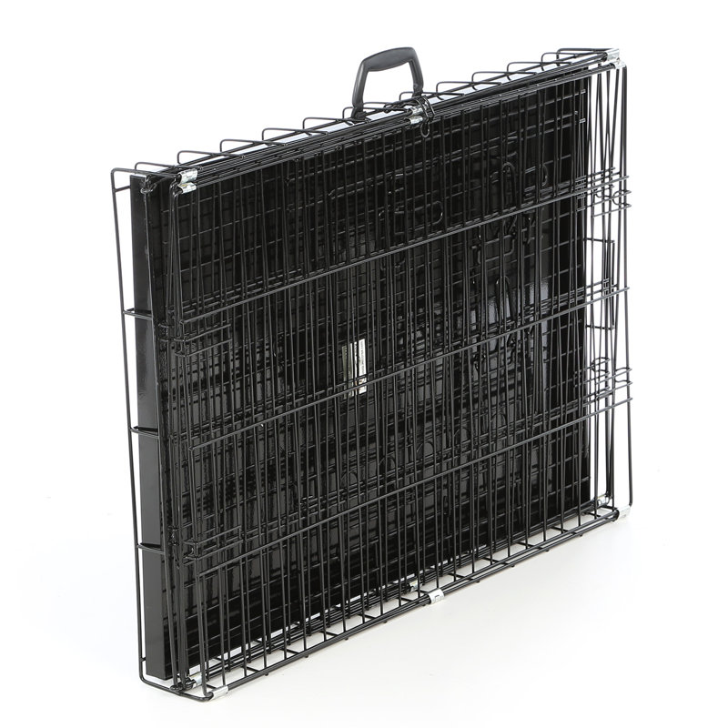 Caisse pliante pour animaux, H 30 po x l 27 po x P 42 po