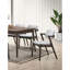 Chaises de salle à manger 2 pièces Kegler Mid-Century Modern
