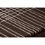 Tapis contemporain en laine brun touffeté à la main Cloral-792084731