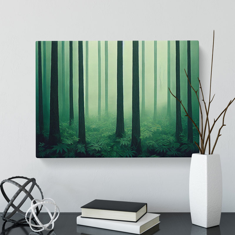 Serene Forest - Wrapped Canvas, 40cm H x 60cm W x 3cm D